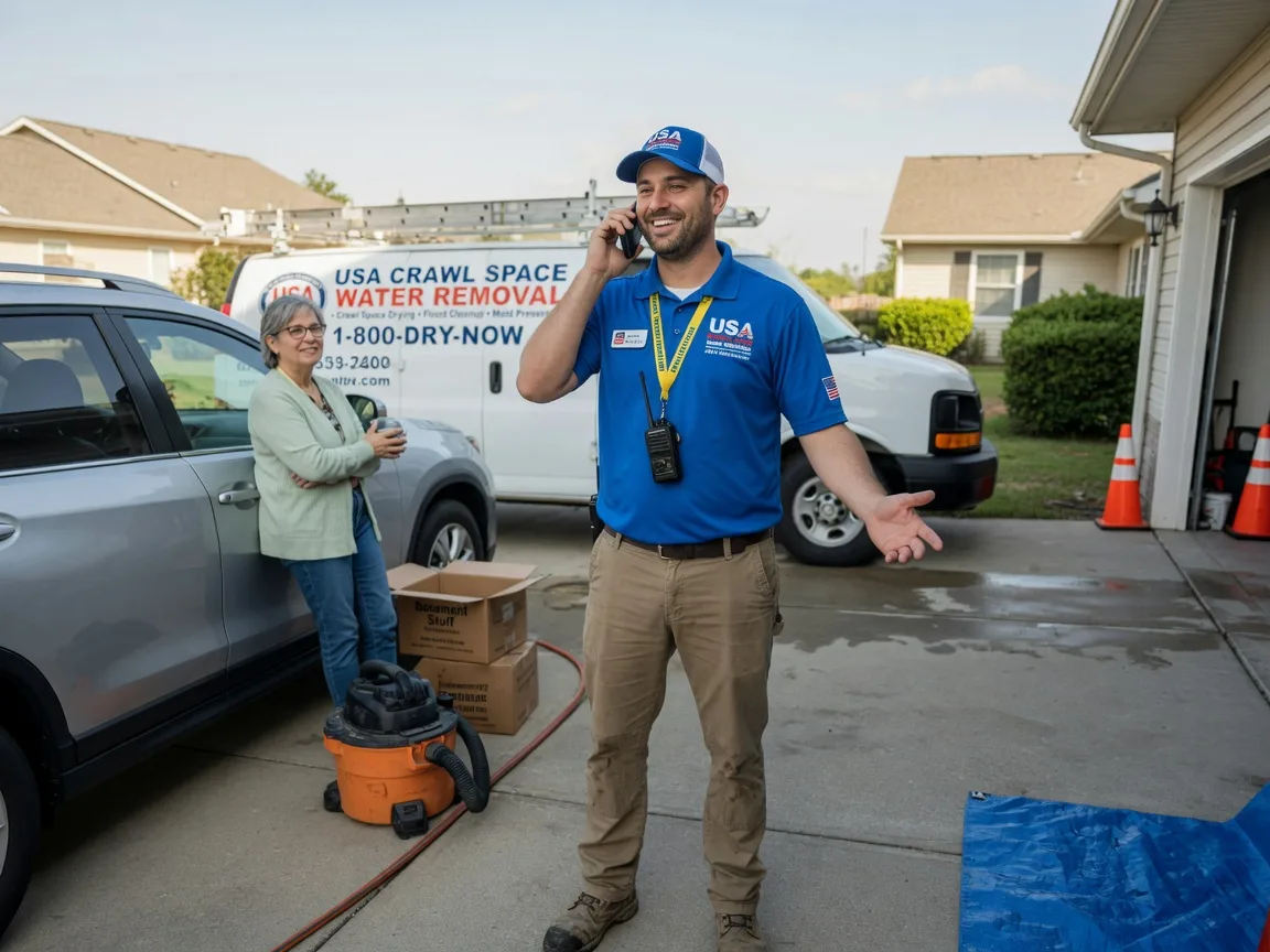 Crawl Space Water Removal Midland, MD FAQs